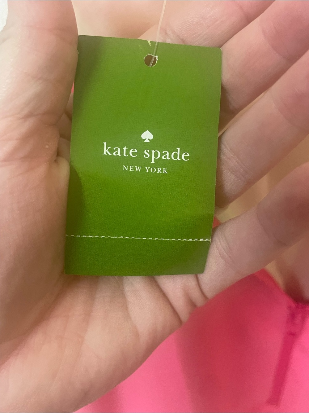 Kate Spade Dress Size Large Ashley New NWT Pink Sleeveless Preppy Summer Chic - Picture 9 of 12